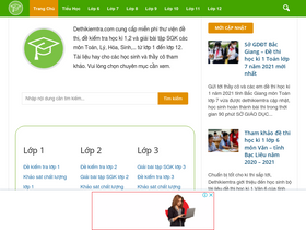 'dethikiemtra.com' screenshot