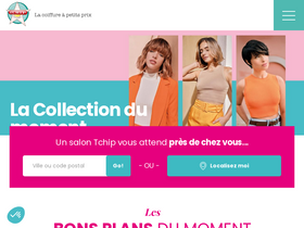 'tchip.fr' screenshot