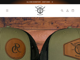 rowdycreekoutfitters.com homepage screenshot