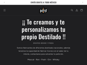 distilledarts.com homepage screenshot