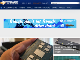 'hothardware.com' screenshot