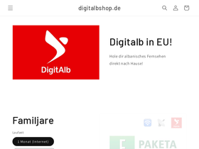 digitalbshop.de homepage screenshot
