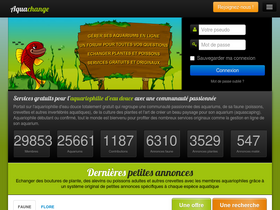 'aquachange.fr' screenshot