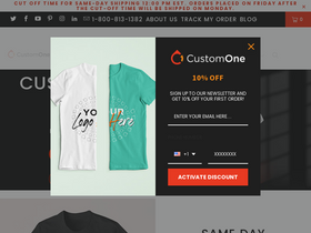 'customoneonline.com' screenshot