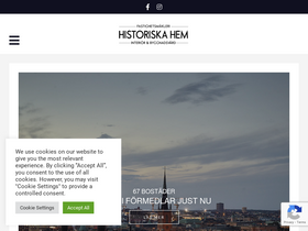 'historiskahem.se' screenshot