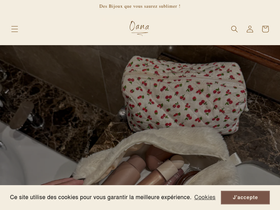 oanajewels.com homepage screenshot