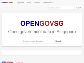 'opengovsg.com' screenshot