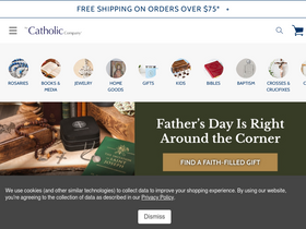 'catholiccompany.com' screenshot