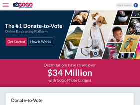 'gogophotocontest.com' screenshot