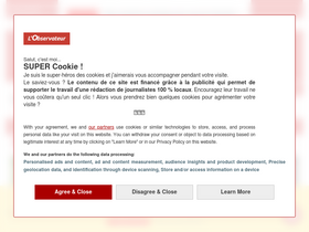 'lobservateur.fr' screenshot