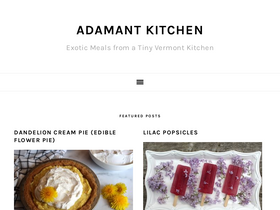 'adamantkitchen.com' screenshot