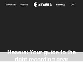 'neaera.com' screenshot