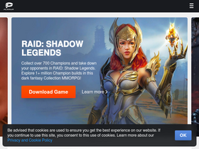 'plarium.com' screenshot