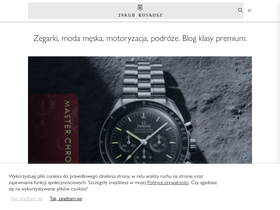 'jakubroskosz.com' screenshot