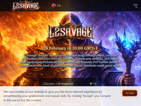 L2Savage.fun website image