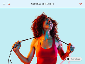 getnaturalscientific.com homepage screenshot