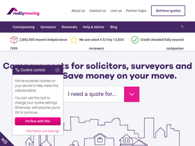 'reallymoving.com' screenshot