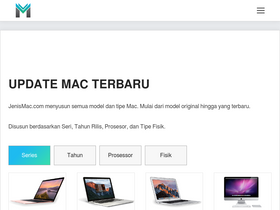 'jenismac.com' screenshot