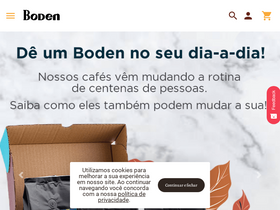 bodenclub.com.br homepage screenshot