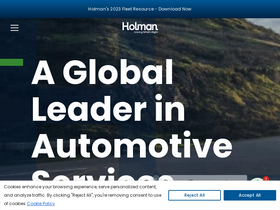 'holman.com' screenshot