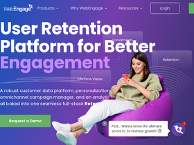 'webengage.com' screenshot