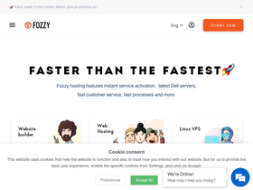 'fozzy.com' screenshot
