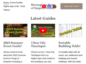 'mooingcatguides.com' screenshot