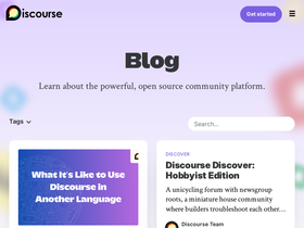 blog.discourse.org