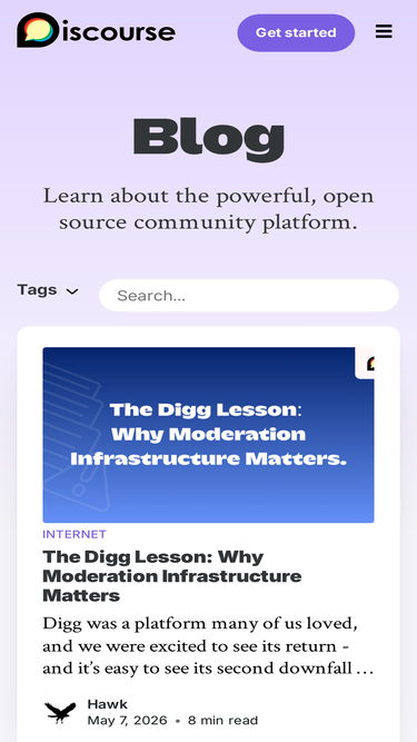 blog.discourse.org