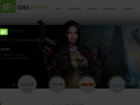 'subagames.com' screenshot