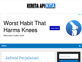 'keretaapikita.com' screenshot
