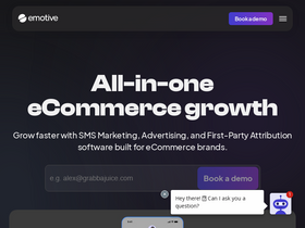 'emotive.io' screenshot