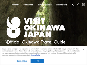 'visitokinawajapan.com' screenshot