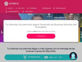 'enlace.org' screenshot
