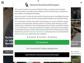 'gentlemans-attitude.de' screenshot