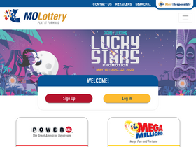 'molottery.com' screenshot