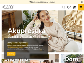 '4fizjo.pl' screenshot