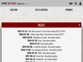 'spirit-of-rock.com' screenshot