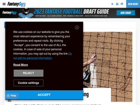'fantasyguru.com' screenshot