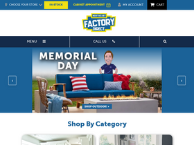 'northeastfactorydirect.com' screenshot