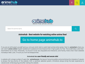 'animehub.ac' screenshot