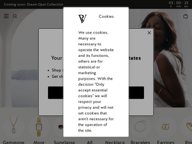 'paul-valentine.com' screenshot