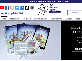 'acservicetech.com' screenshot