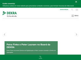 'dekra.com.br' screenshot