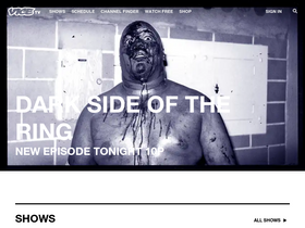 'vicetv.com' screenshot