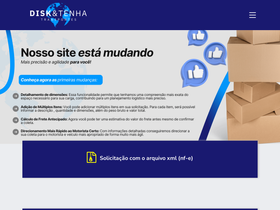 'disktenha.com.br' screenshot