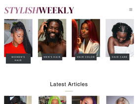 'stylishweekly.com' screenshot