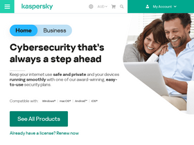 'kaspersky.com.au' screenshot