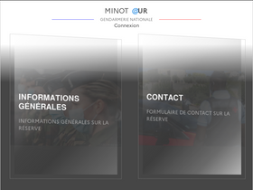 'minotaur.fr' screenshot