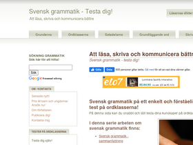 grammatiktest.se